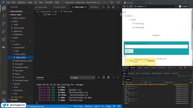 Svelte 12/12. Специальные элементы - Svelte Special elements (Уроки Svelte) смотреть онлайн