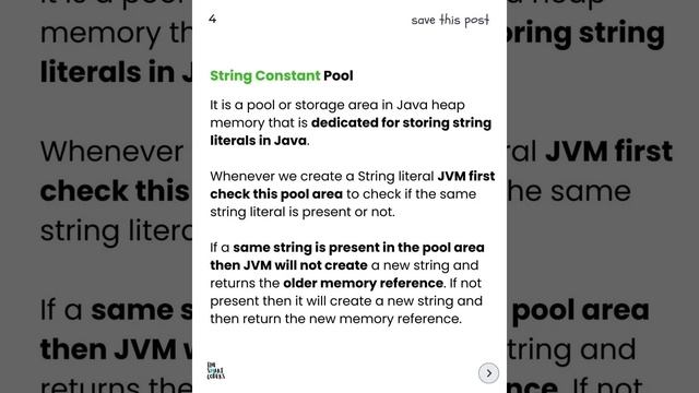 #51 Core Java - String Literal & String Pool - смотреть онлайн