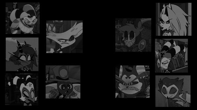 Think Z Mixed Group Call with Hazbin/Helluva Characters смотреть онлайн