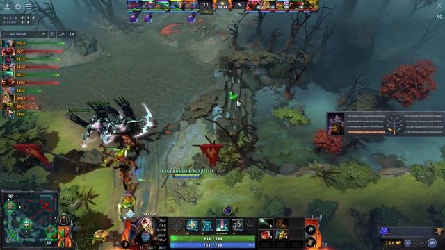 iNSaNiA Oracle Hard Support - Dota 2 Patch 7.33c Pro Pub Gameplay смотреть онлайн