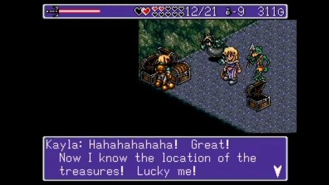 LandStalker сокровища короля Ноэля прохождение игры Sega смотреть онлайн