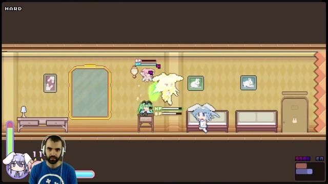 Rabi-Ribi Gameplay - First Playthrough on Hard Mode смотреть онлайн