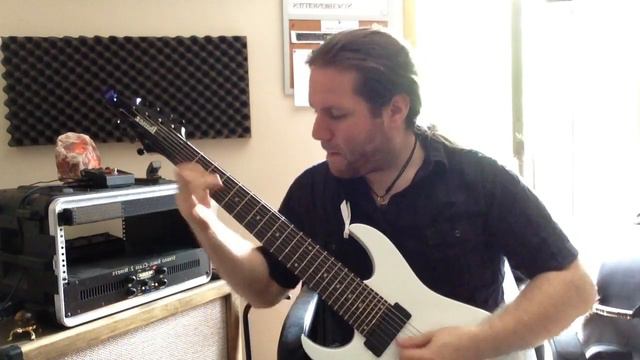 Ibanez RG8 Lace Alumitone Deathbucker & X-Bar Test