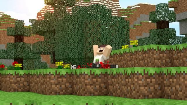 Fall Damage (Minecraft Animation) смотреть онлайн
