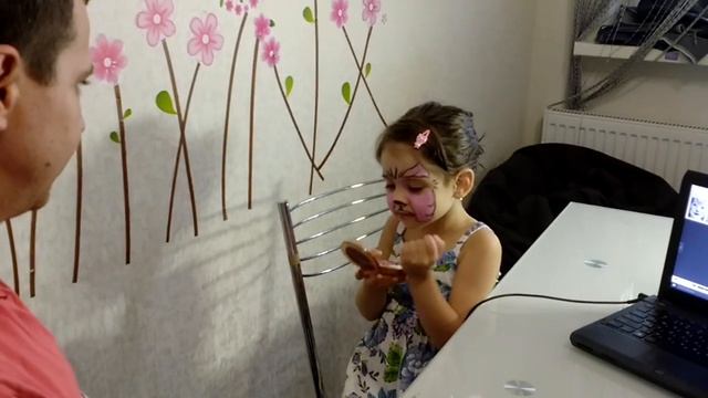 аквагрим кошка смотреть онлайн