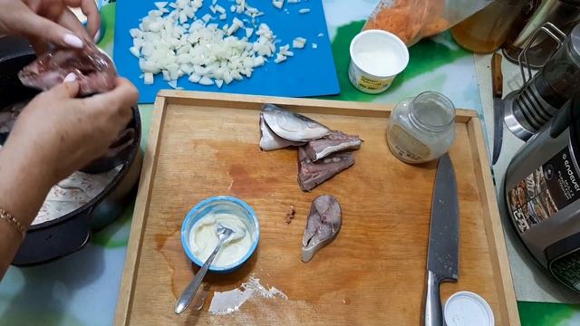 Готовим рыбу под овощами. 07.11.21 смотреть онлайн