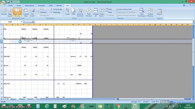 Video - How to insert page break in Microsoft Excel смотреть онлайн