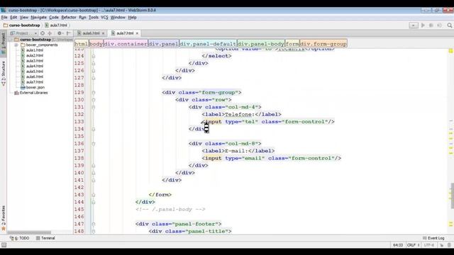 Bootstrap - Aula 7: Panel смотреть онлайн