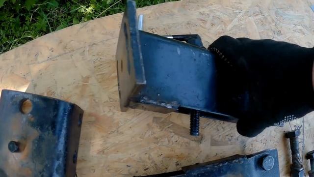 УНИВЕРСАЛЬНАЯ СЦЕПКА ДЛЯ НАВЕСНОГО ОБОРУДОВАНИЯ К МОТОБЛОКУ. Размеры, устройство. смотреть онлайн