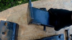 УНИВЕРСАЛЬНАЯ СЦЕПКА ДЛЯ НАВЕСНОГО ОБОРУДОВАНИЯ К МОТОБЛОКУ. Размеры, устройство.