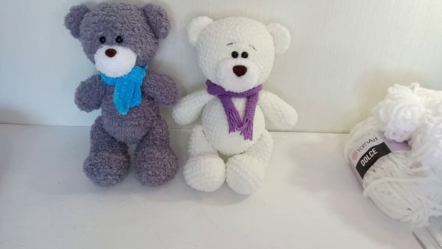 Мастер-класс плюшевый мишка крючком // смотреть онлайн