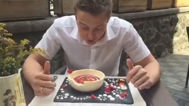 Клубничный суп?|Strawberry Soup_tasty
