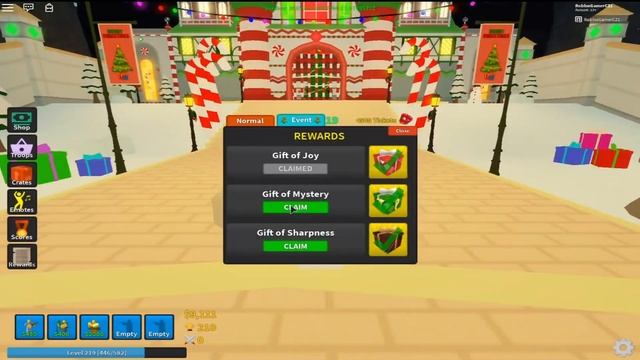 ALL GIFTS' REWARDS - Tower Defense Simulator [Roblox] смотреть онлайн