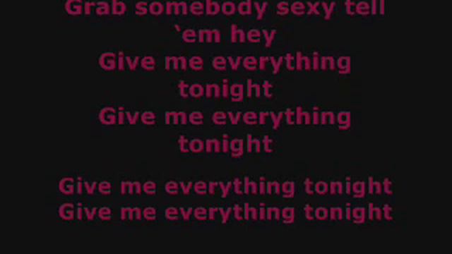 Pitbull - Give Me Everything Ft. Ne-Yo, Afrojack, Nayer Karaoke смотреть онлайн