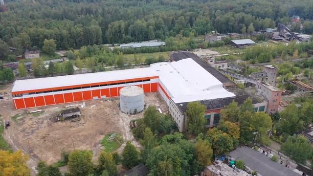 НСТ / Монтаж кровли мембраной ПВХ при реконструкции цехов предприятия смотреть онлайн