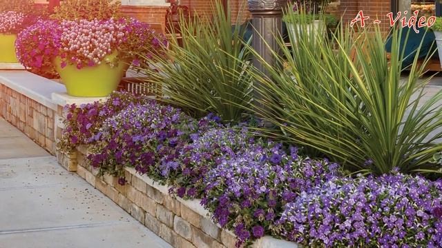 ?Красивый сад Идеи для ландшафтного дизайна / Ideas for a nice garden / A - Video смотреть онлайн