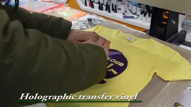 how to transfer T-shirt with Vision heat transfer vinyl/film смотреть онлайн