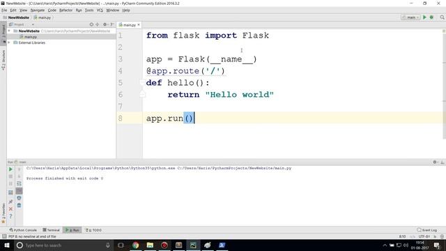 [Hindi] Web Development using Python Flask Bootstrap #3 Creating a Minimal Flask App Website смотреть онлайн
