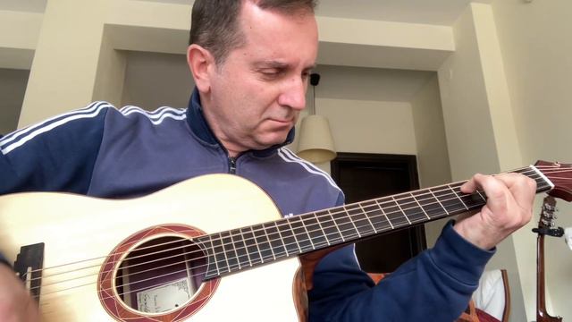 2019 Pi OM guitar with Italian/Purple Heart смотреть онлайн
