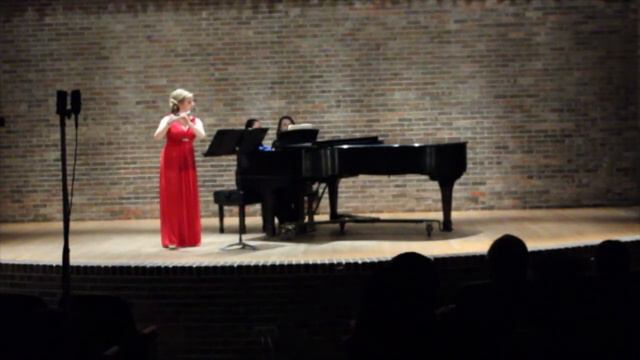 Victoria "Tori" Lupinek Senior Recital-- Widor Suite for Flute and Piano mvt. II Scherzo смотреть онлайн