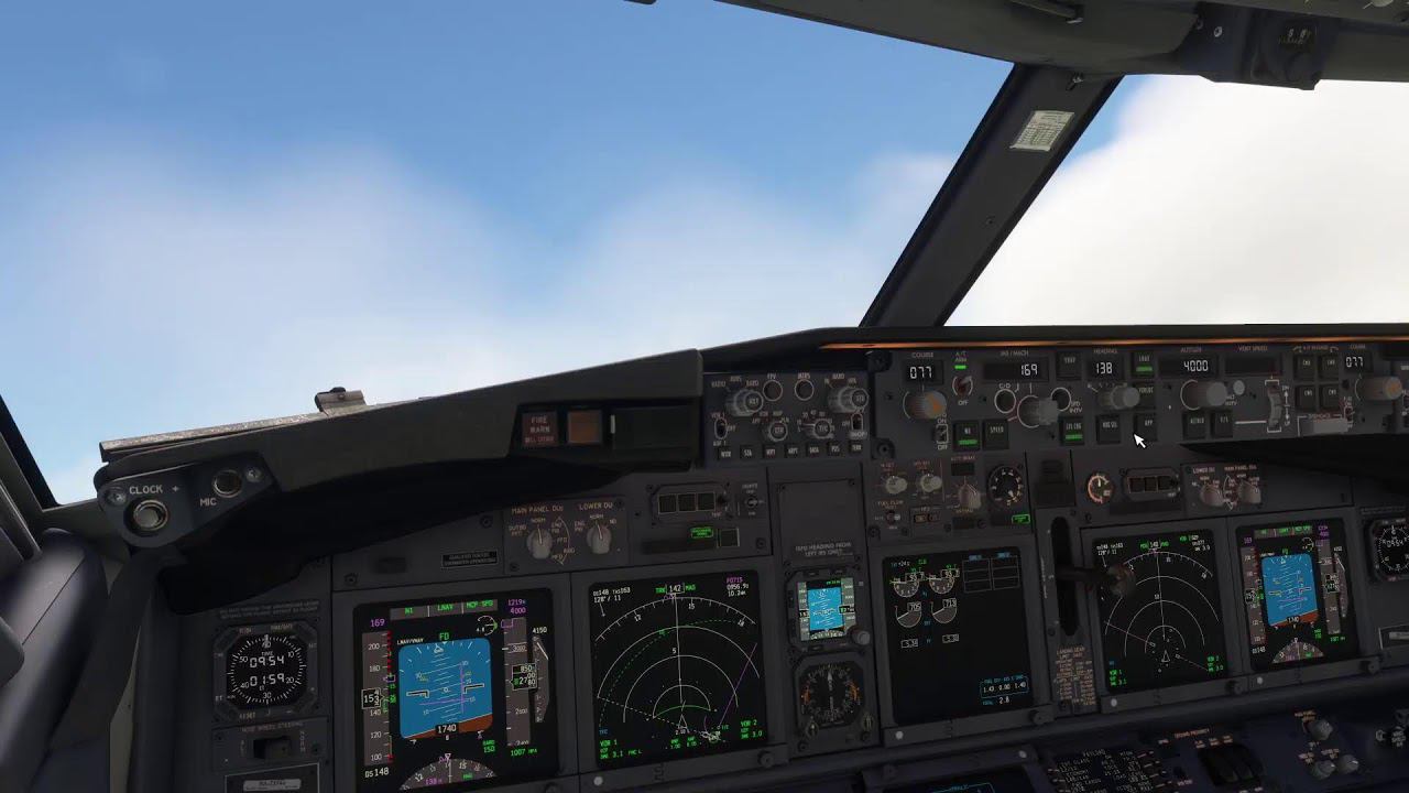 Полет в Лос-Вегас на Боинг 737-800 #microsoftflightsimulator2020