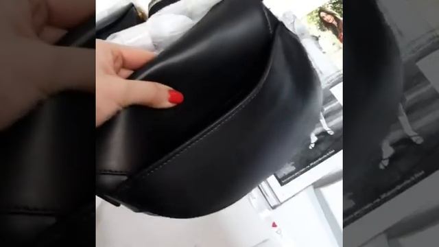 Сумка DIOR SADDLE, черная. смотреть онлайн