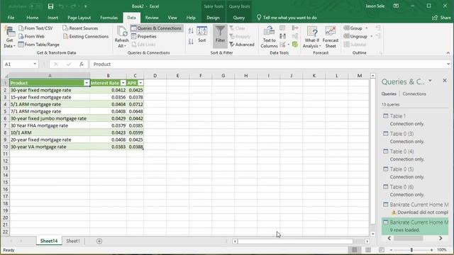 Excel - Get Data from Web смотреть онлайн
