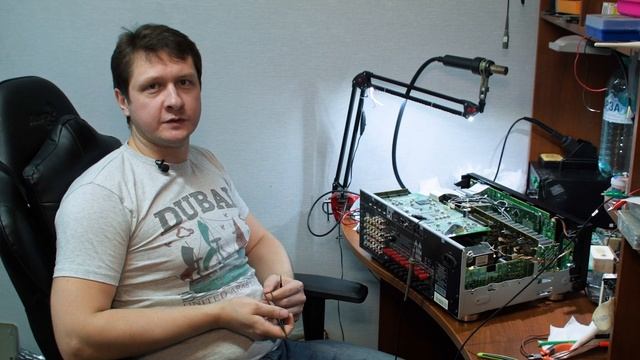 Чиним аудио-видео ресивер от Pioneer. Бракованный с завода! Почему так и что внутри? смотреть онлайн
