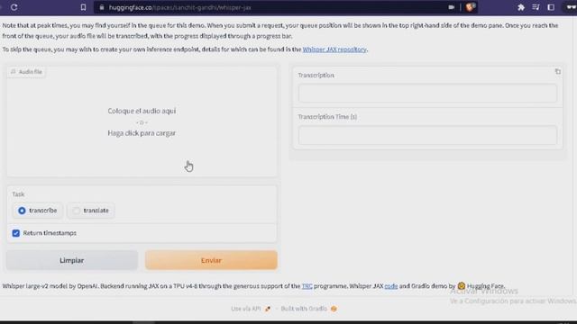 AUDIO A TEXTO CON INTELIGENCIA ARTIFICIAL. (WHISPER JAX) смотреть онлайн
