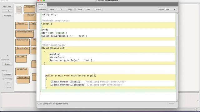 Learn Copy Constructor in Java I What is Copy Constructor #java #javaprogramming #learnjava смотреть онлайн
