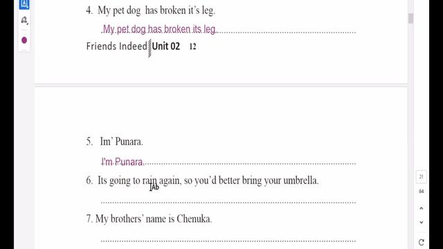 | English Grade7 ||Unit-2|| Work Book Activities смотреть онлайн