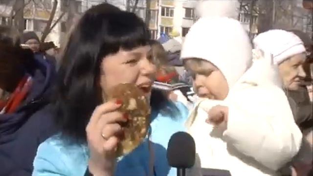 Команда ДСК организовала масленицу в Придонском, Подклетном, Первое Мая и у ТЦ Южный полюс смотреть онлайн