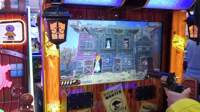 Wild West Shootout Ticket Redemption Video Arcade Machine смотреть онлайн