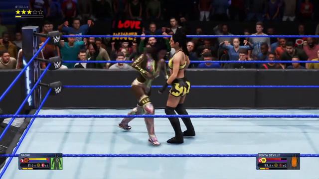 naomi vs sonya deville SmackDown live смотреть онлайн