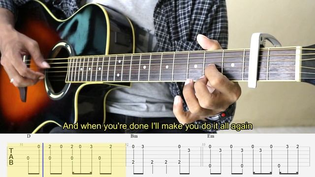 Dance Monkey - Fingerstyle Guitar Tutorial TAB + Chord смотреть онлайн