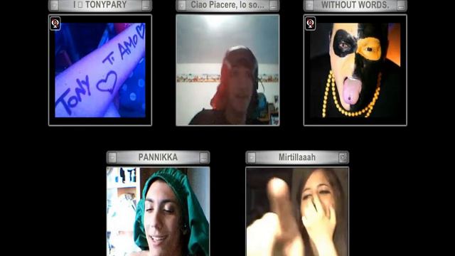 OoVoo-mattietto E Simonik Imitano La Mirti