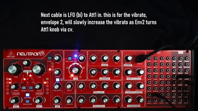 Behringer Neutron Tutorial ( Scifi Lead, LFO Delay ) смотреть онлайн