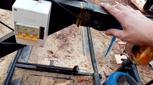 Шинная пилорама. Мои модернизации.