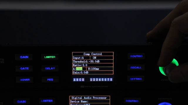 Nuoxun Audio LM848RTS Speaker Management System DSP processor смотреть онлайн
