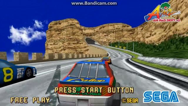 SEGA RACING CLASSIC - ATTRACT MODE - AMD GPU - PC 2017 - Sega RingWide смотреть онлайн