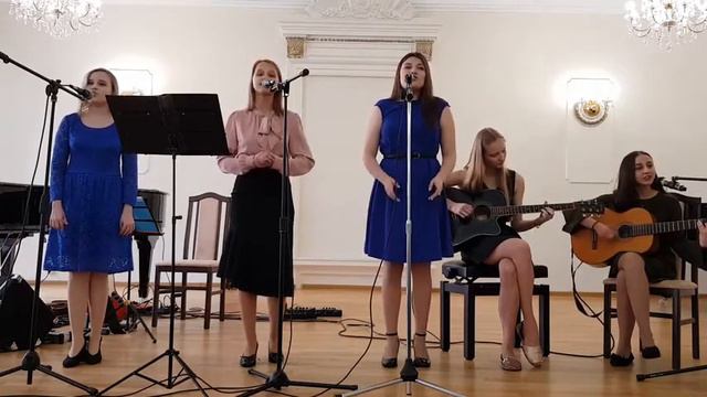 Детско-юношеский ансамбль студии "Акцент". "Наполним музыкой сердца" смотреть онлайн