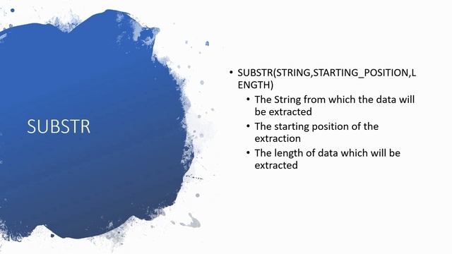 Substr and Instr in Oracle|Extracting data from String смотреть онлайн