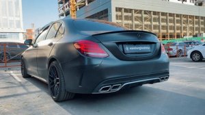 ПРЯМОТОК + ПОПКОРН W205 1.6/ НЕРЕАЛЬНО КРУТОЙ ЗВУК