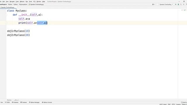 Operator Overloading in Python | Tamil смотреть онлайн