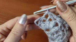 КРАСИВЫЙ БАКТУС ПЫШНЫМИ СТОЛБИКАМИ крючком.  Бактус для начинающих  крючком.