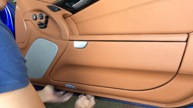 Мерседес R230 - обшивка двери