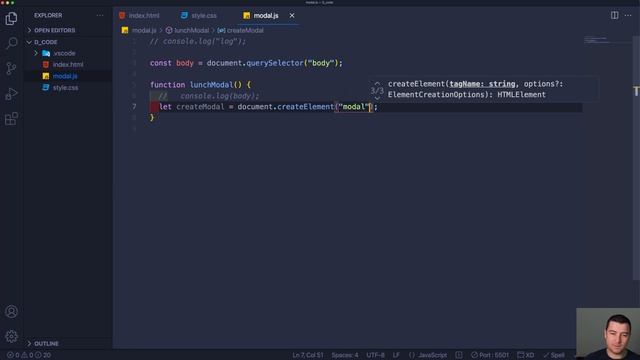 Build a Custom Modal using HTML CSS & JavaScript смотреть онлайн