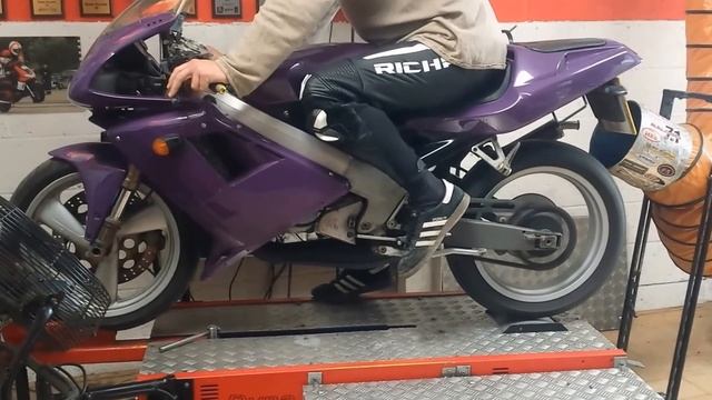 Cagiva Mito 125 On The Dyno
