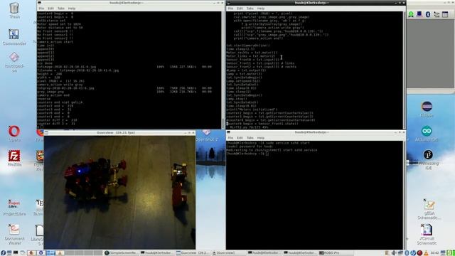 fischertechnik TXT controller : Mirft2 #96 - Motors, feet, sensors, ROBOPro, Python, distance, more смотреть онлайн