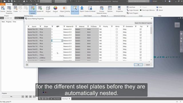 Automatic nesting of steel plates and tool-path creation for fabrication смотреть онлайн